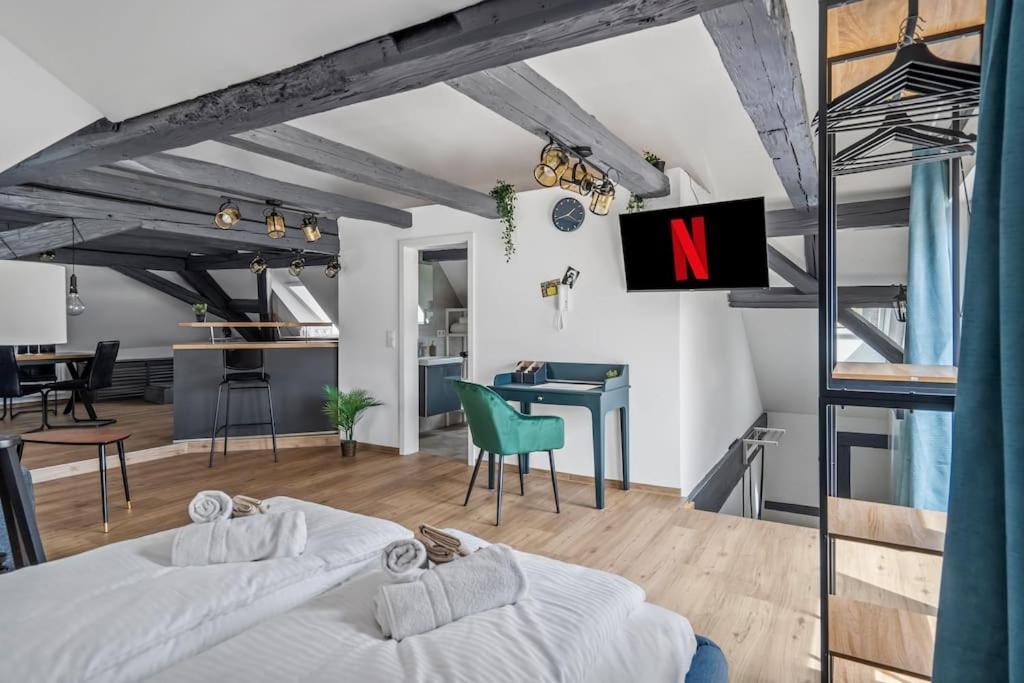 Ferienwohnung #1890 Loft Ansbach Exterior foto